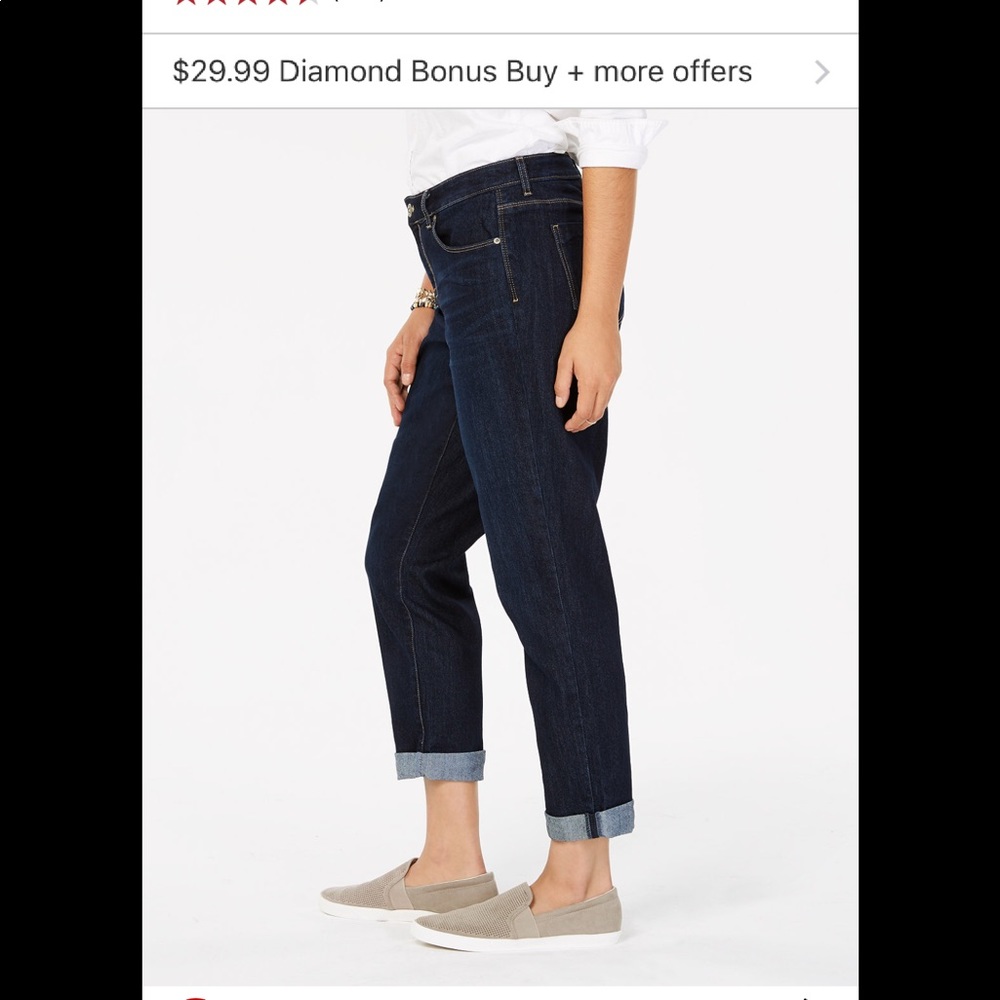 Style & Co Boyfriend Jeans